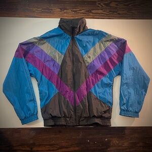 Vintage USA Olympics Colorblock Windbreaker